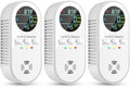 5-in-1 Carbon Monoxide Detectors - Multi-Hazard Home Monitor