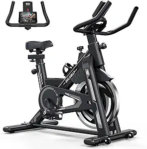 Exercise Bike for Home Gym with Digital Display & Comfortable Seat