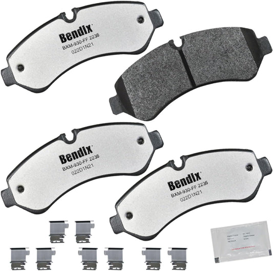 Bendix Fleet Metlok MKD2236FM Semi-Metallic Brake Pads
