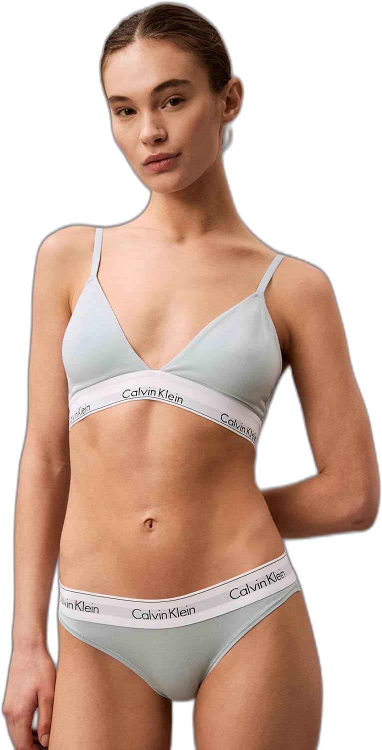 Calvin Klein Women's Modern Cotton Lightly Lined Bralette Review