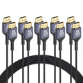 8K Ultra Thin HDMI Cable 6.6FT 5-Pack - Slim 48Gbps HDMI 2.1