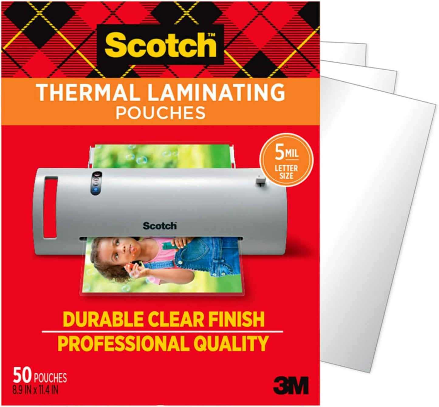 Scotch 3 mil. Laminating Pouches - Preserve Your Holiday Creations!