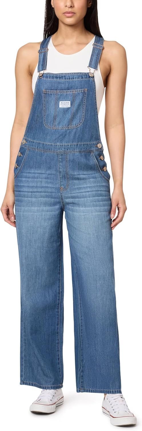 WallFlower Women's Overalls for Juniors - Stylish and Comfy