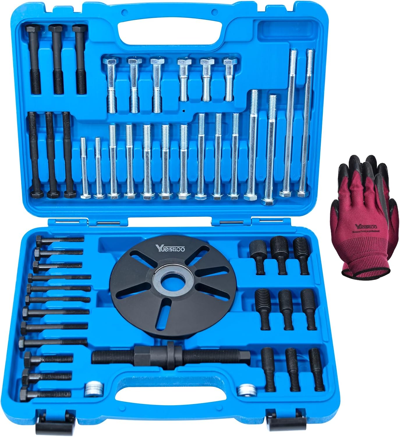 59 Pcs Harmonic Balancer Puller Removal Tool Kit for Vehicles