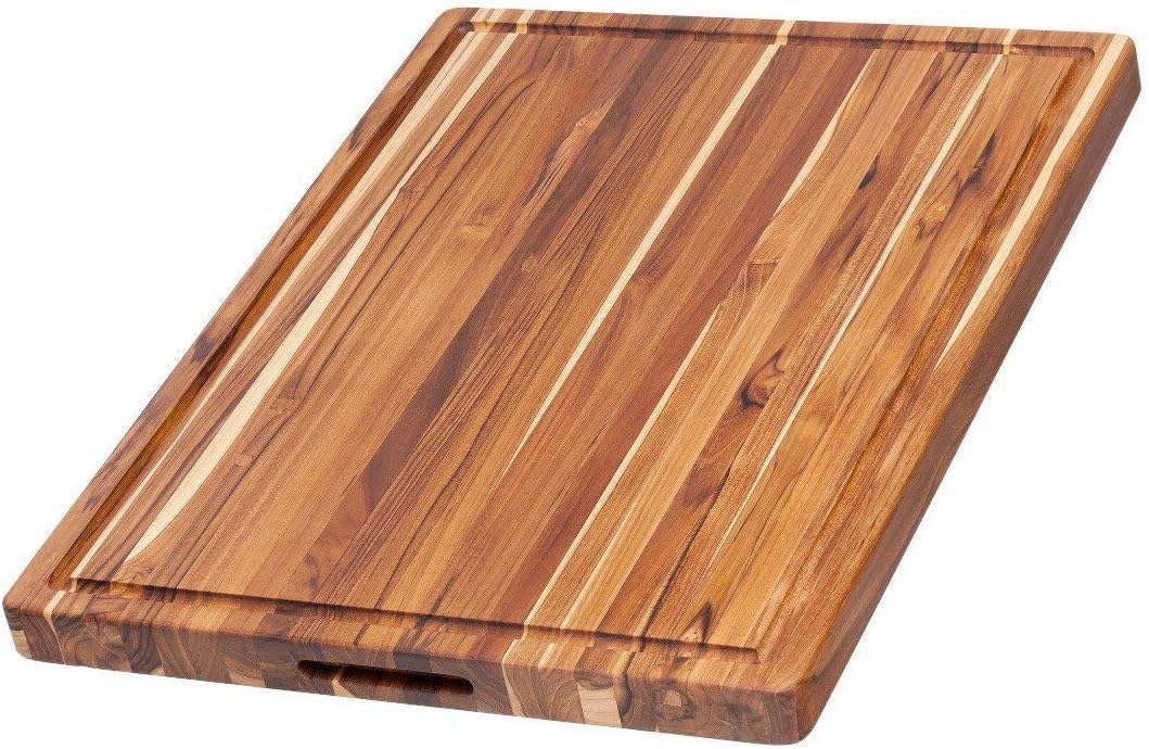 Teakhaus Carving Board - Large Wood Cutting Board with Juice Groove