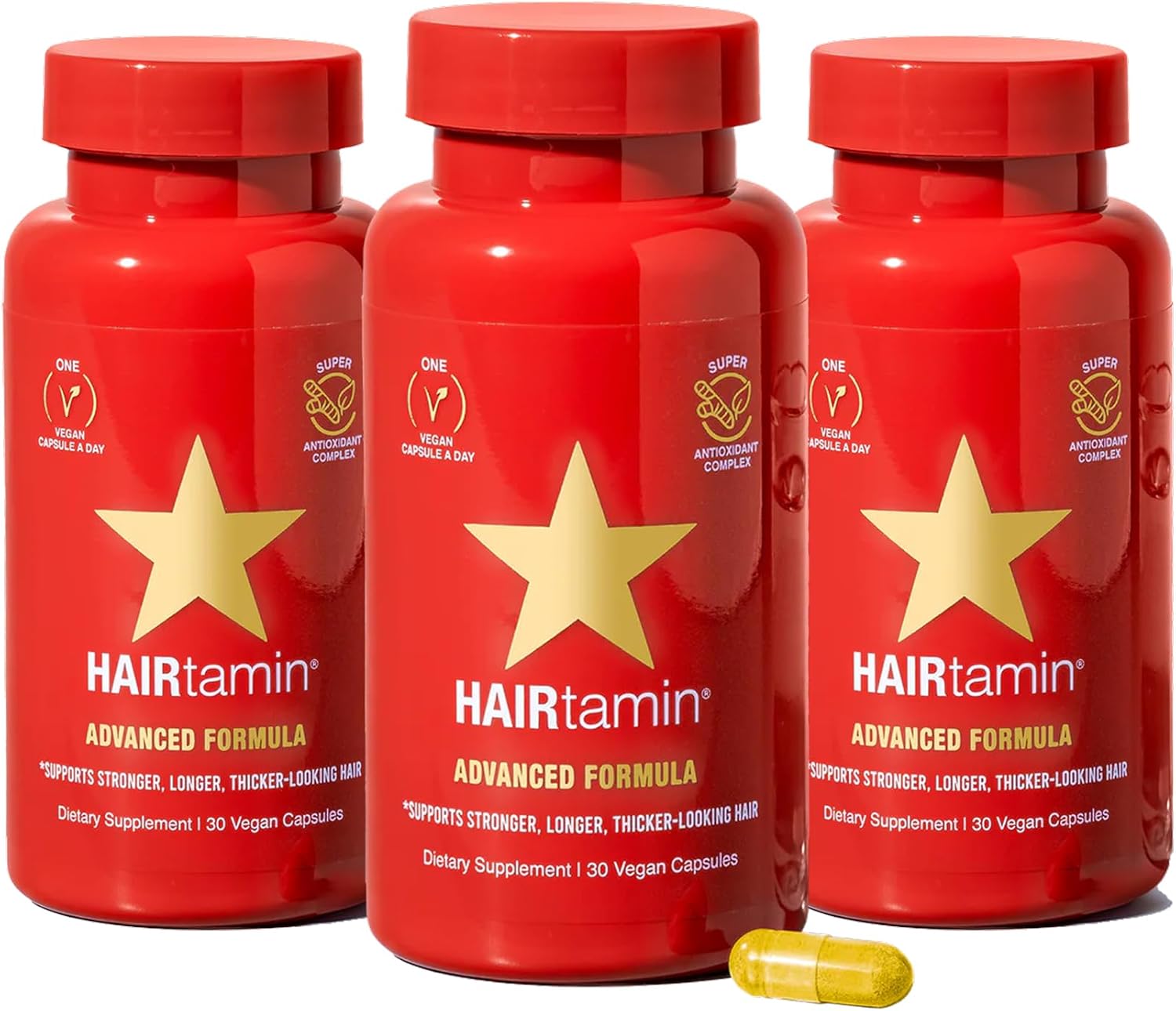 HAIRtamin Advanced Formula for Stronger, Thicker Hair Growth