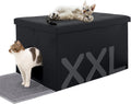 Cat Litter Box Enclosure Furniture Hidden Litter Bench - Extra Large