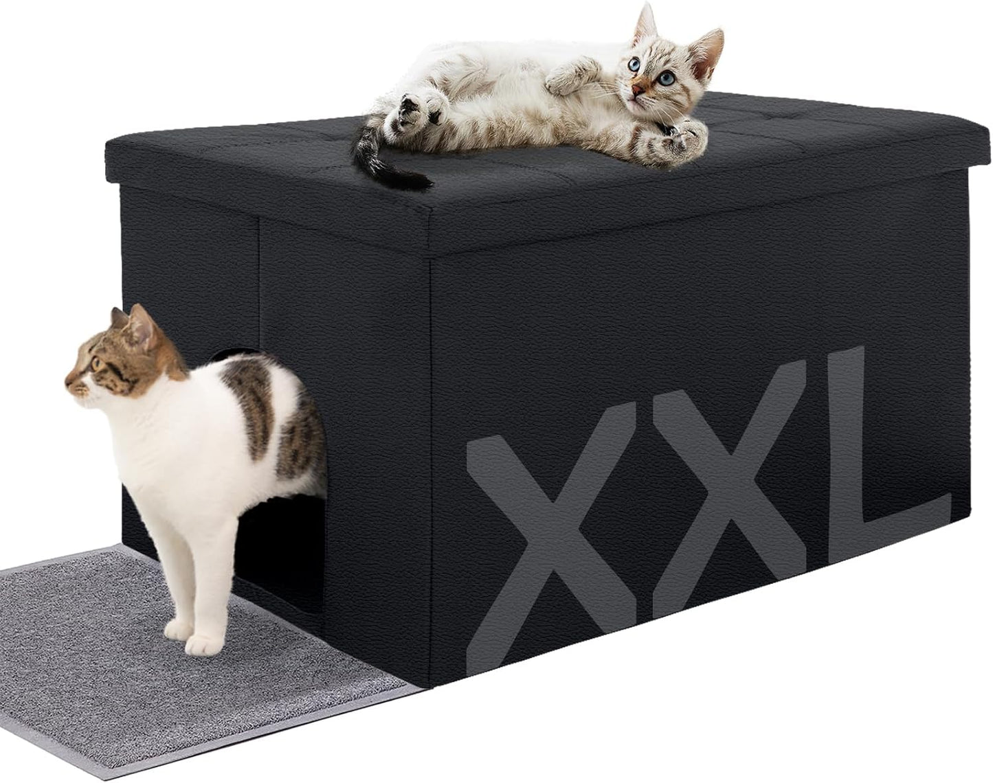 MEEXPAWS Cat Litter Box Enclosure Furniture for Your Home