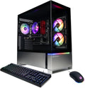 High-Performance CyberPowerPC Gaming PC with Ryzen 5 5500 & Radeon RX 6400