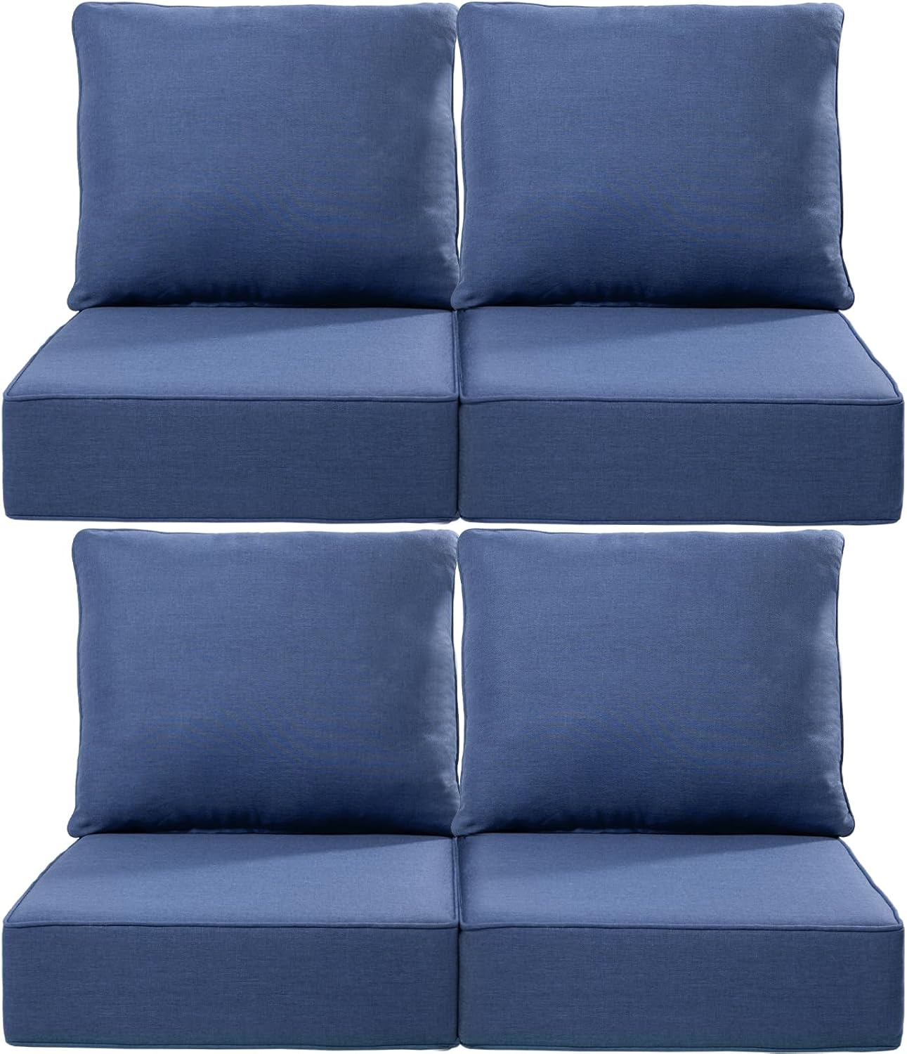 Luxury 24x24x6 Inch Outdoor Chair Cushions for Comfort
