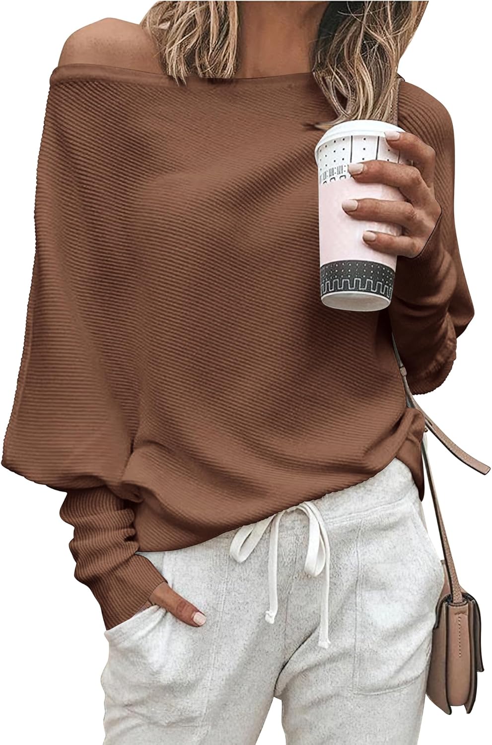 Stylish Off Shoulder Fall Sweaters for Women by Zenlonr