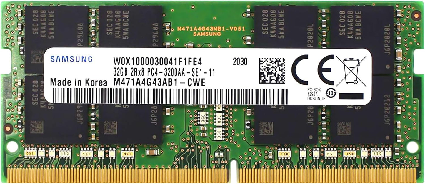 A-Tech 32GB DDR4 3200MHz SODIMM RAM for Laptops and Notebooks