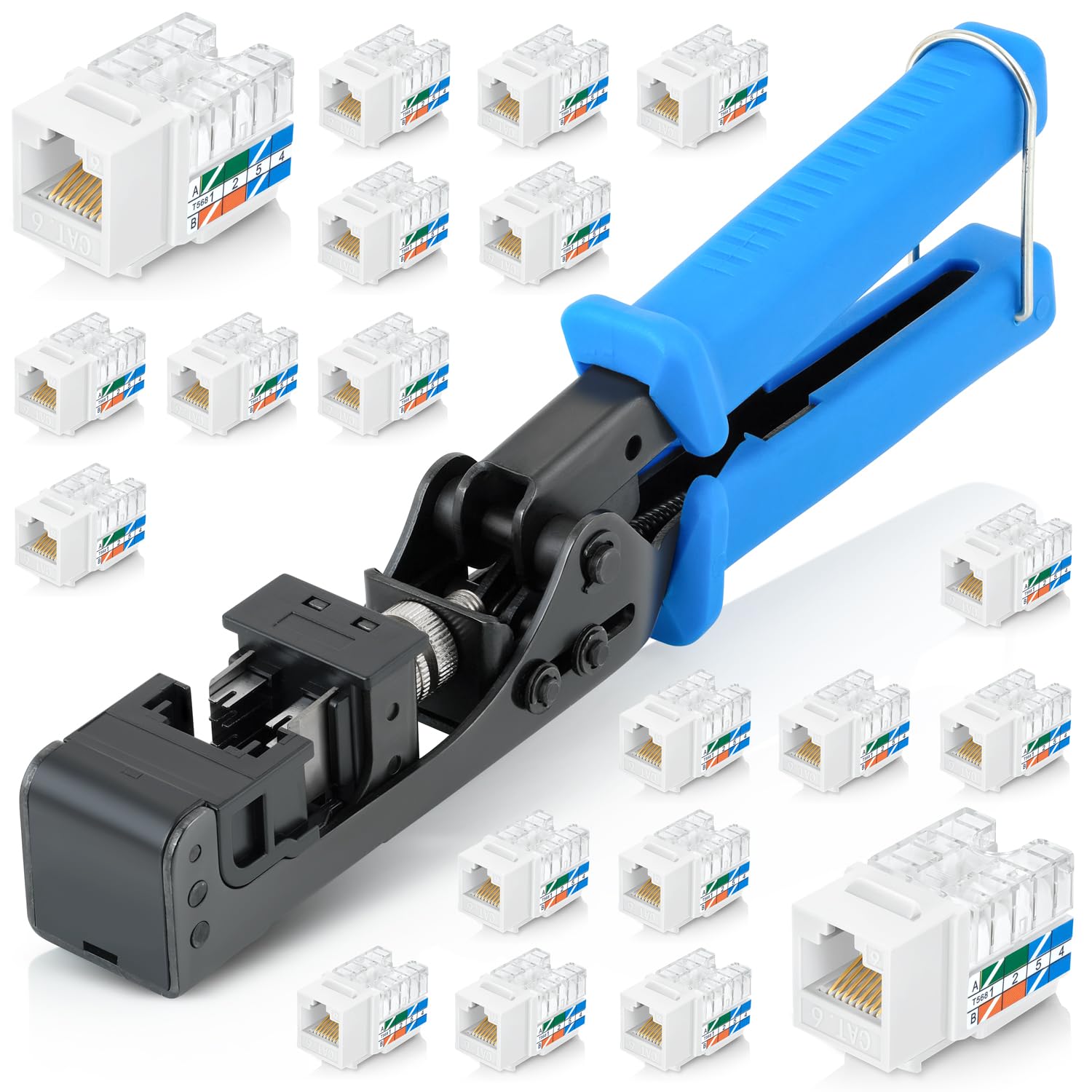 Everest easyJACK Keystone Tool Set for Quick Network Termination