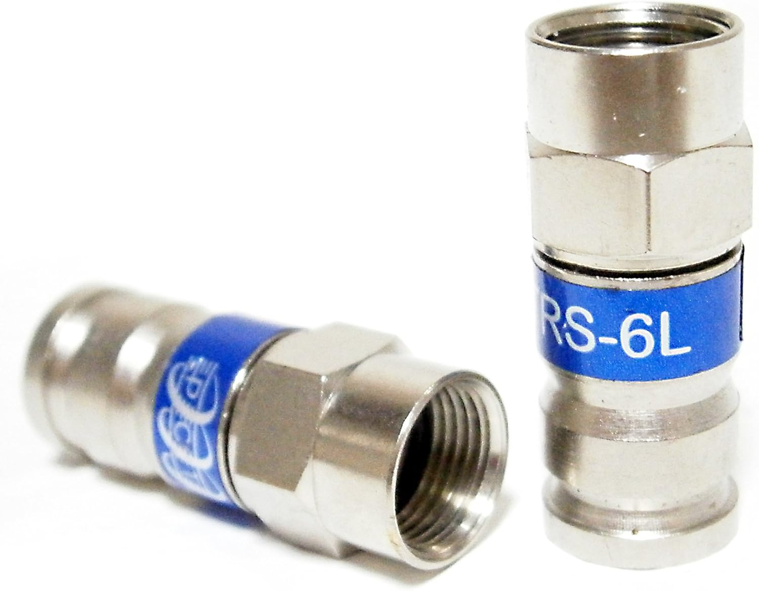 20 Pieces PCT-TRS-6LMG Universal RG-6 Coaxial Connectors