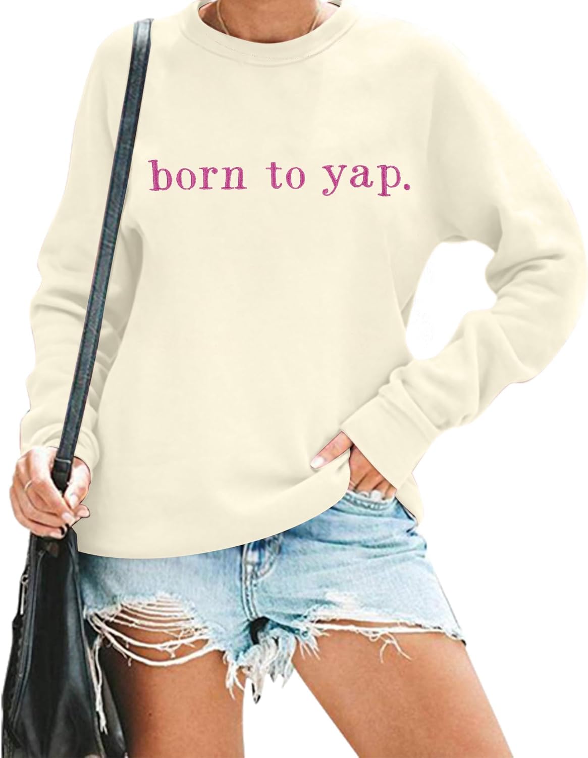 Cozy Embroidered Birthday Sweatshirt 
