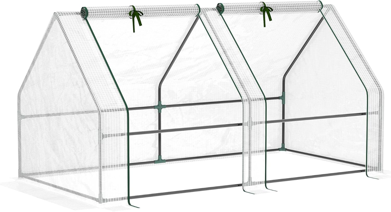 Portable Mini Greenhouse for Outdoor Garden Plant Protection