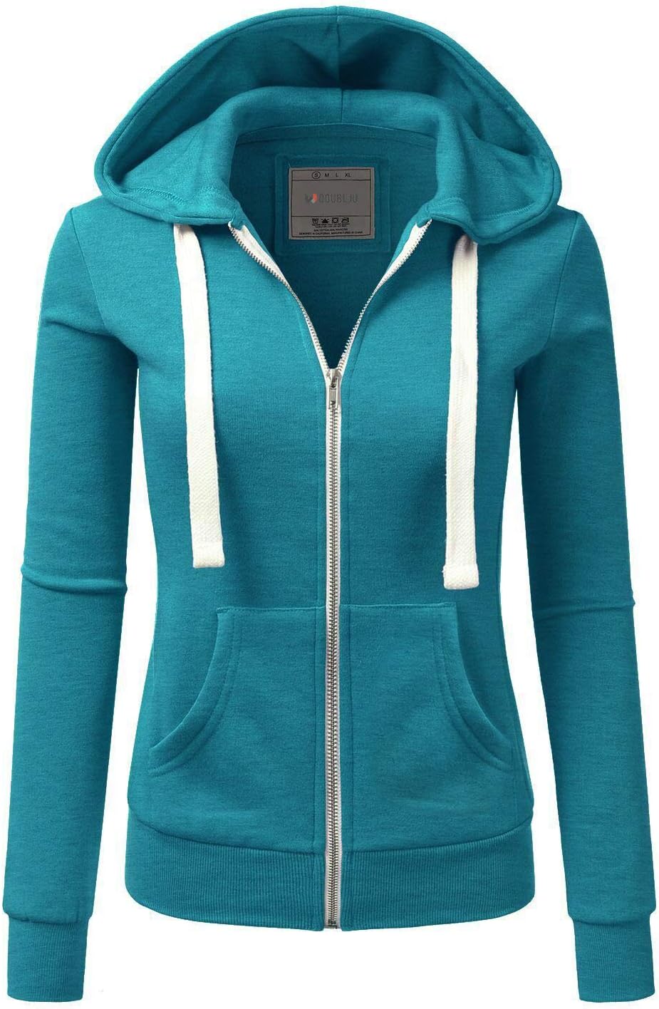 DOUBLJU Lightweight Thin Zip-Up Hoodie Jacket for Women Review