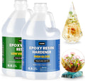 Crystal Clear Epoxy Resin Kit 1 Gallon - Fast Cure, No Bubble Finish