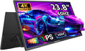 23.8in Portable 4K UHD Monitor - Lightweight Second Screen