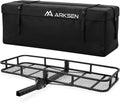 Folding Hitch Cargo Carrier 60 x 23 x 5.5 in - Heavy Duty Cargo Basket