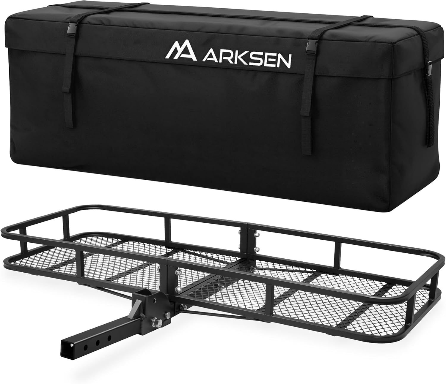 ARKSEN 60 x 23 x 5.5 Inch Folding Hitch Cargo Carrier Review