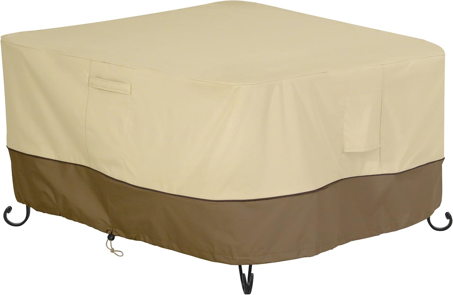 Classic Accessories Veranda Water-Resistant Fire Pit Table Cover