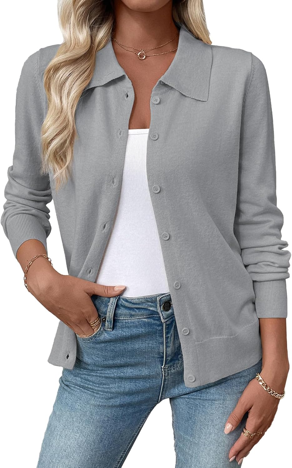 Lightweight Cardigan Sweaters for Women by EVALESS - Trendy Style
