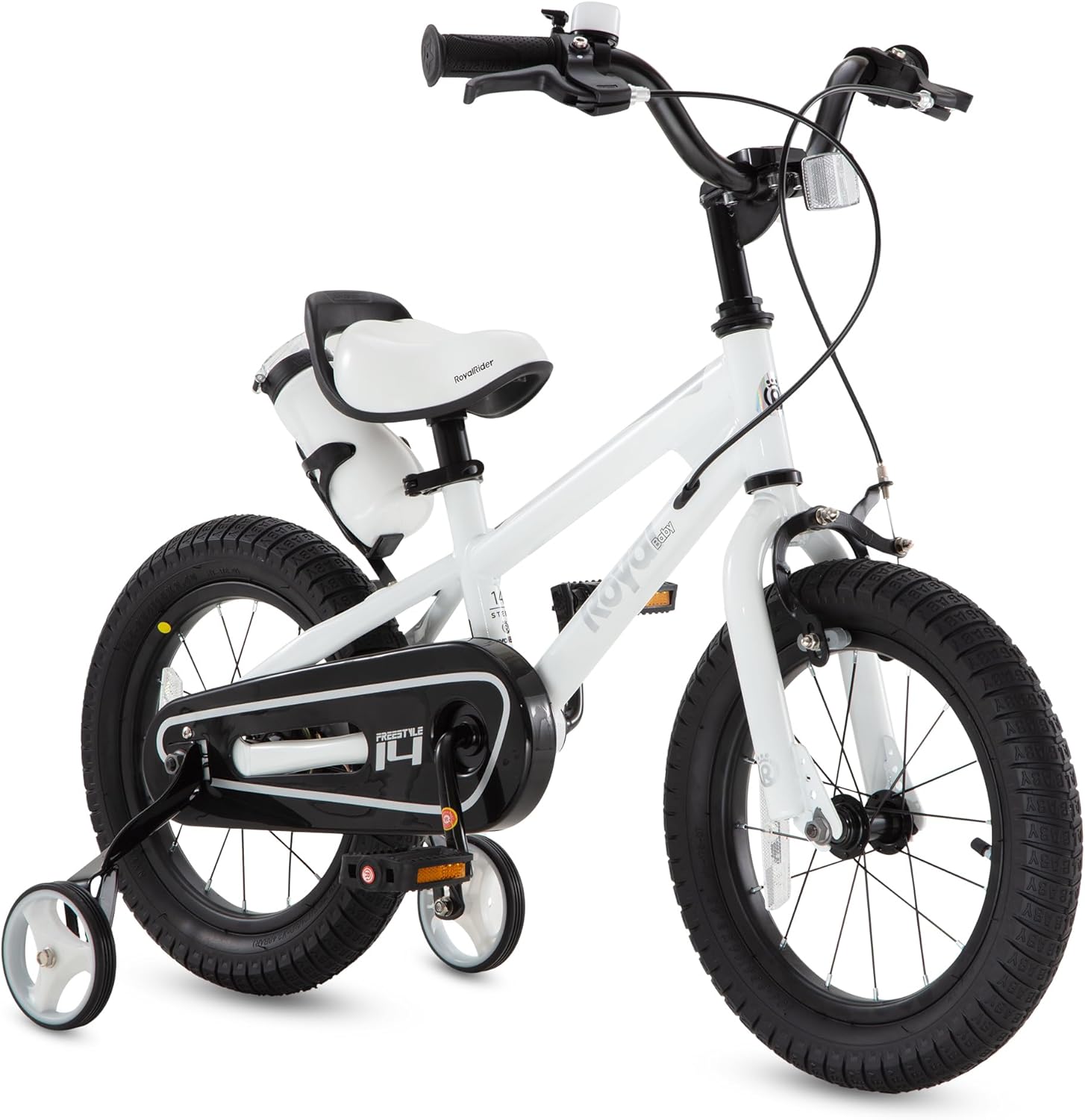 RoyalBaby Kids Bike EZ Balance to Pedal for Toddlers Ages 3-10
