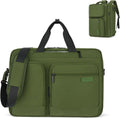 Hanke Underseat Carry On Bag Convertible Laptop Briefcase - Pine Green
