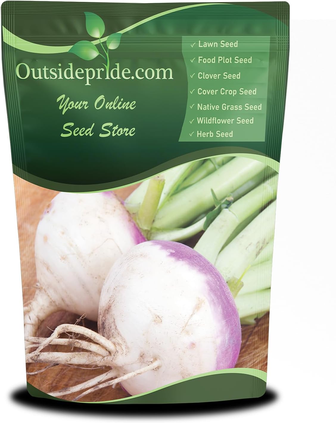 High-Yield Purple Top Turnip Seeds for Forage and Soil Health