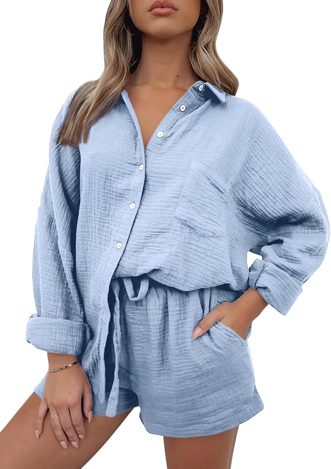 Oversized 2 Piece Lounge Wear Set for Women by AUTOMET Fashion