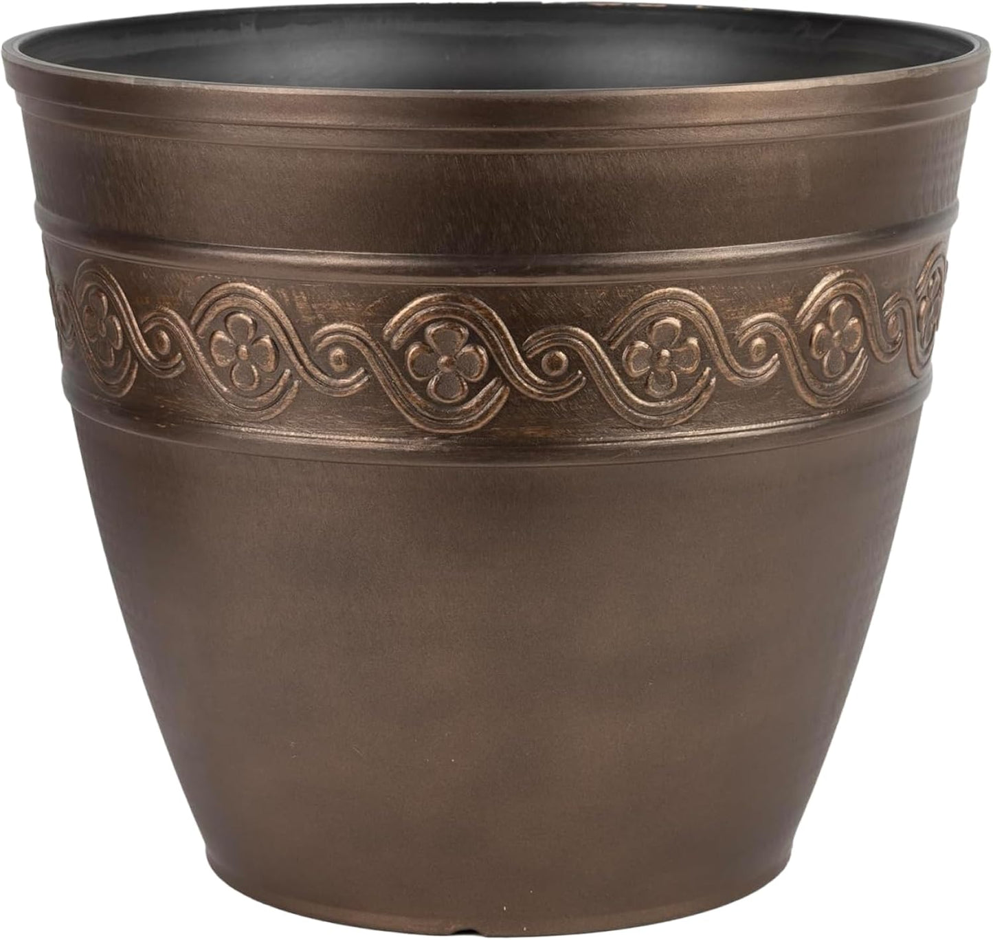 Classic Home and Garden Corinthian Resin Planter Pot for All Plants