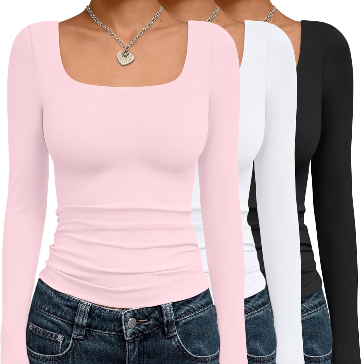 AUTOMET Womens Long Sleeve Shirts for Y2K Fashion Lovers