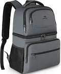 Cooler Backpack 26 Cans Insulated Lunch Backpack - Double Layer Cooler