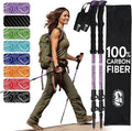 Lightweight Carbon Fiber Hiking Poles for Easy Trekking Adventures
