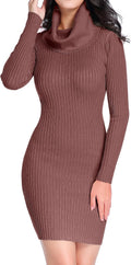 Chic Cowl Neck Bodycon Dress for Women - Perfect for Any Occasion