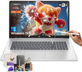 HP 17 Touchscreen Laptop Computer - Large 17.3in Productivity Laptop