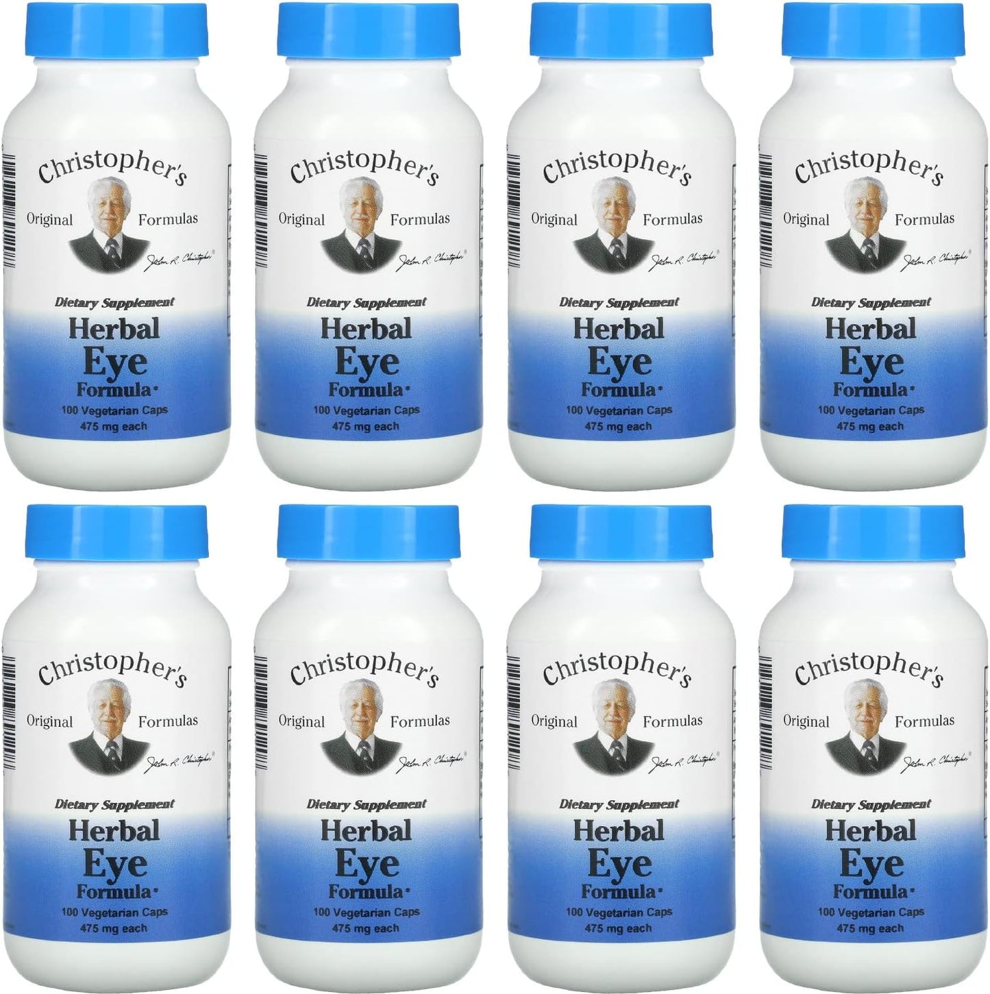 Herbal Eye Formula for Natural Sight Care - Pack of 8