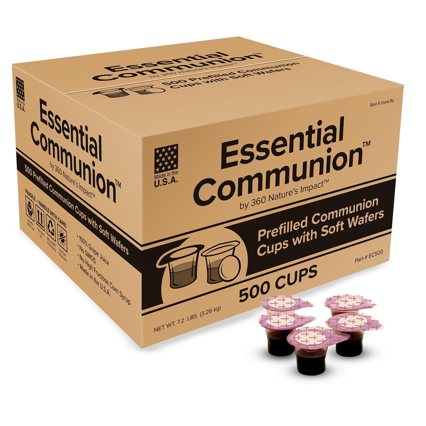 Prefilled Communion Cups and Wafer Set for Every Occasion