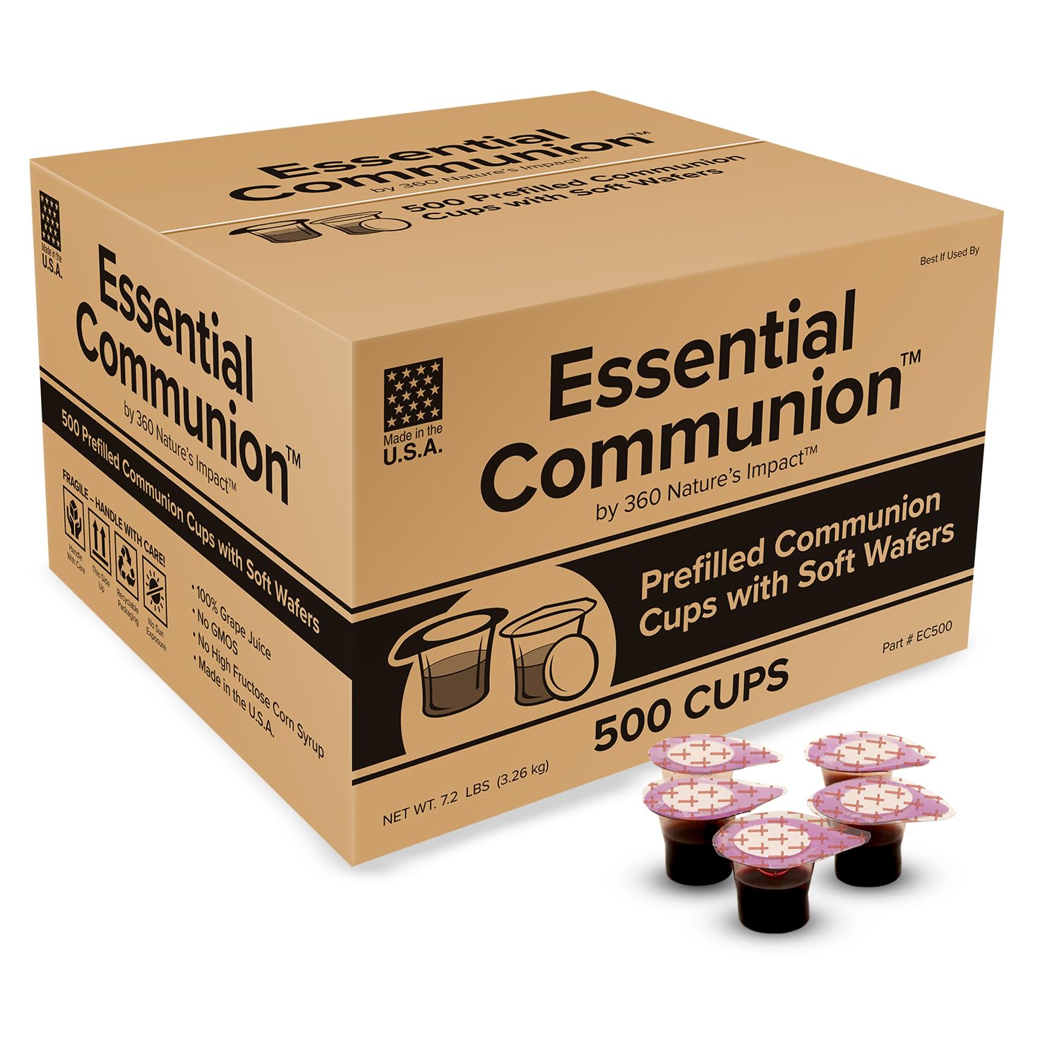 Prefilled Communion Cups and Wafer Set for Every Occasion