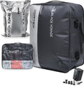 Black Voyage Reusable Vacuum Compression Travel Bag for Carry-On