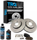 TRQ Front Brake Pad & Rotor Kit for 2014-2019 Acura RLX - Complete