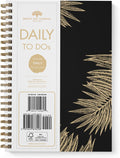 Undated To Do List Daily Planner Notebook - Compact Task Checklist