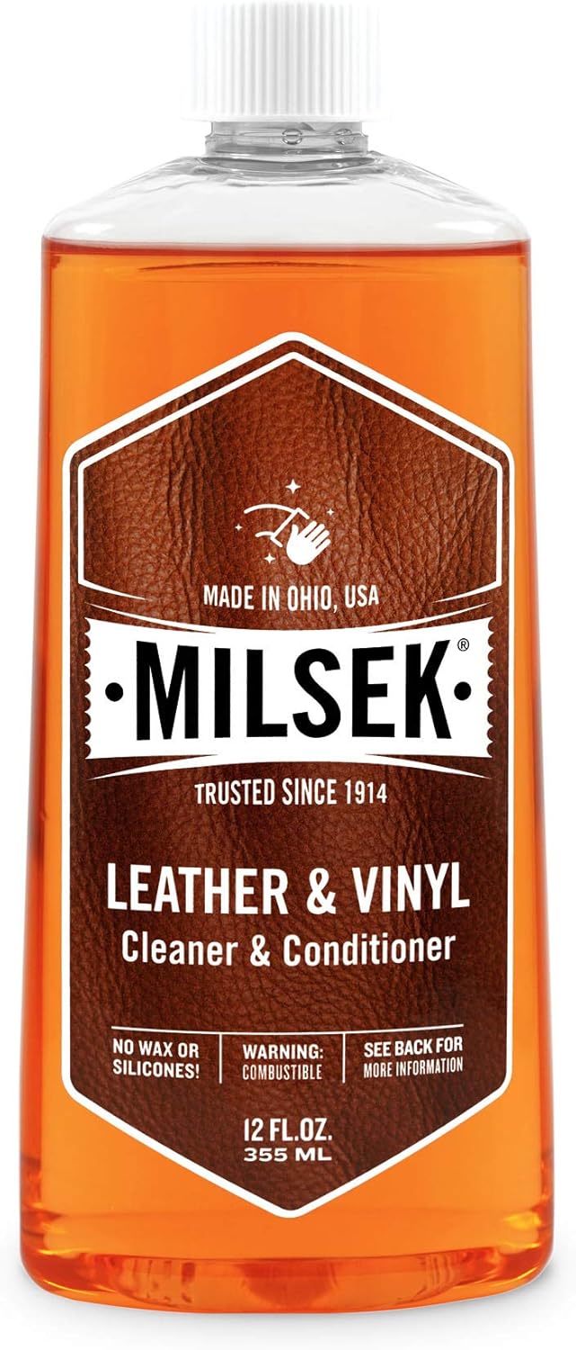Milsek Leather Cleaner & Conditioner - Revive & Protect Your Leather!