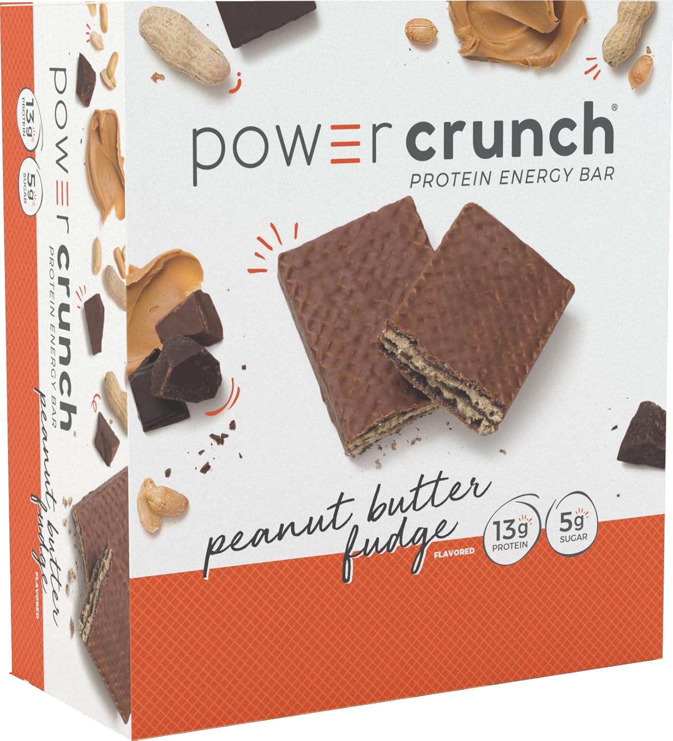 Power Crunch PCO 72CT Peanut Butter Fudge - Ultimate Energy Boost