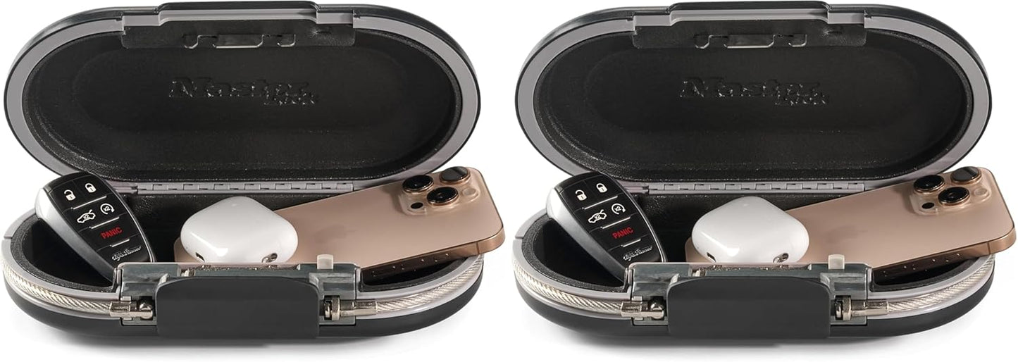 Portable Small Lock Box for Travel and Personal Security