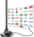 Ultra Long Range Indoor TV Antenna 4K HD Free Channels!