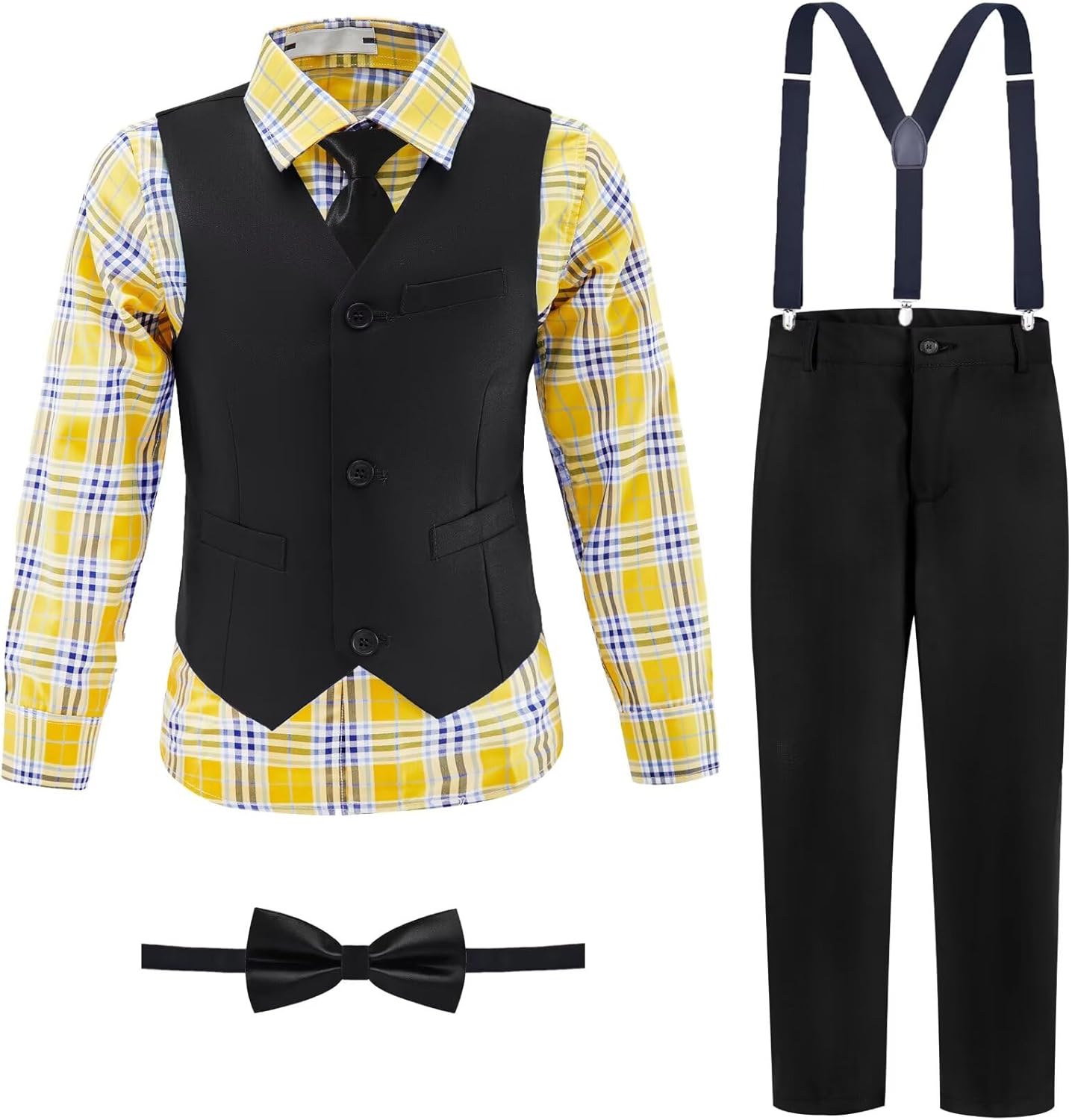 Boys' Suit Kids Formal Tuxedo Suits for Weddings and Events