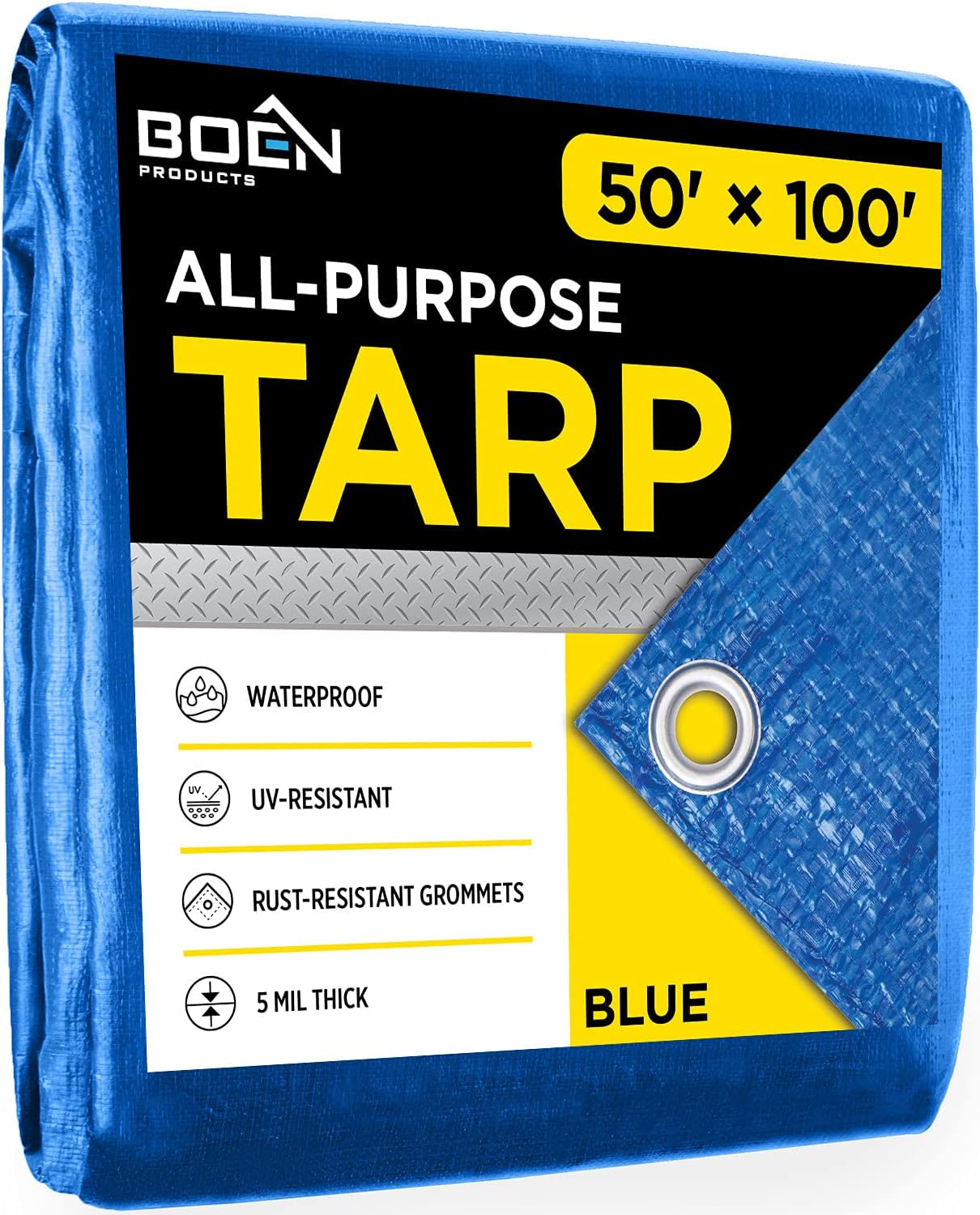 Multi-Purpose Large Tarp Waterproof Cover for All Uses