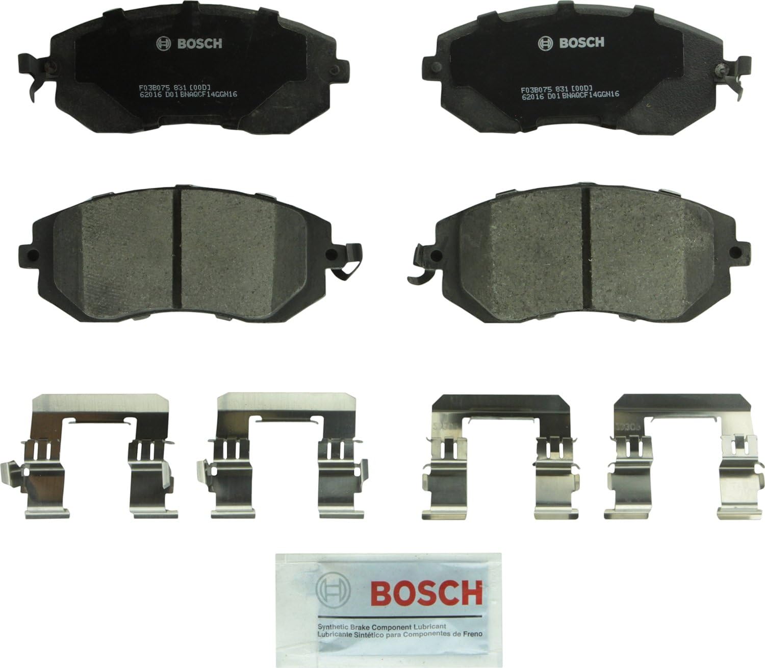 BOSCH BC1539 QuietCast Premium Ceramic Disc Brake Pad Set Review